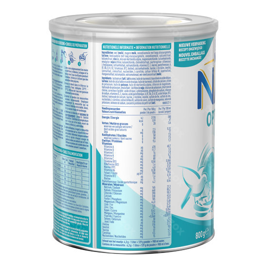 Nestlé Nan Optipro 1 poudre NF 800g 