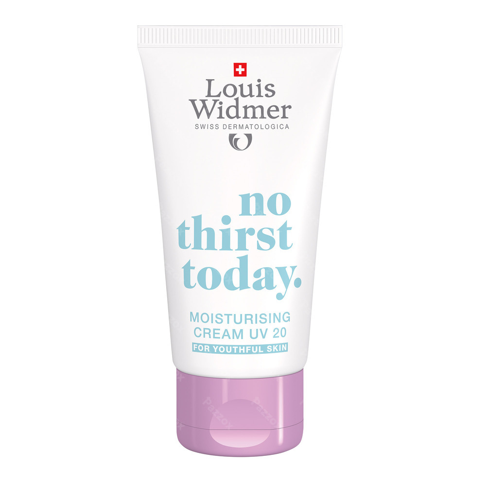 Louis Widmer Young Moisturising Cream Youthful Skin Uv20 Parfumé 50ml