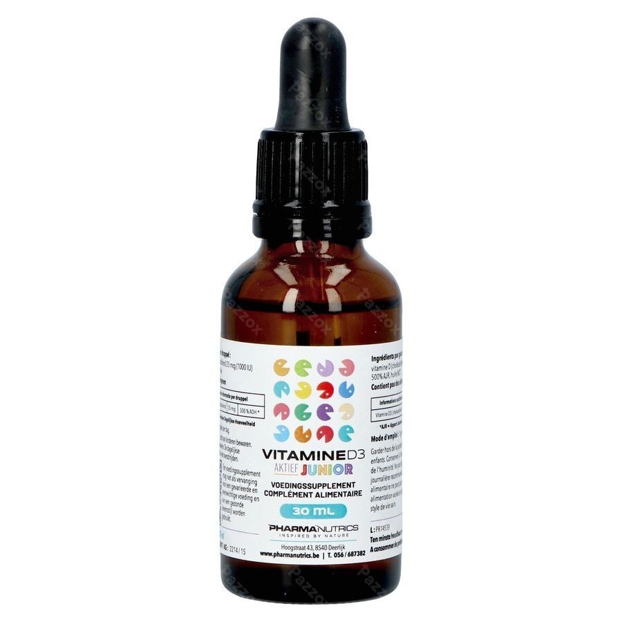 Vit D Active Junior 30ml Pharmanutrics
