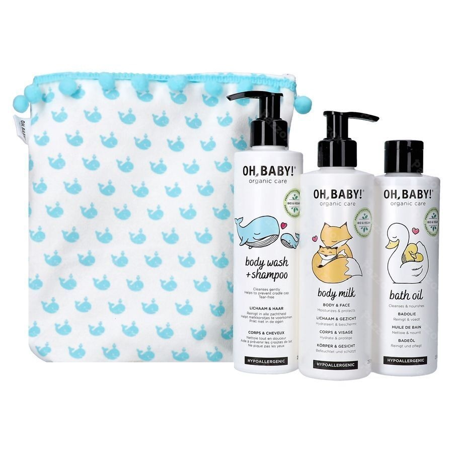 Oh Baby Toilettas Cadeau 3 Produits