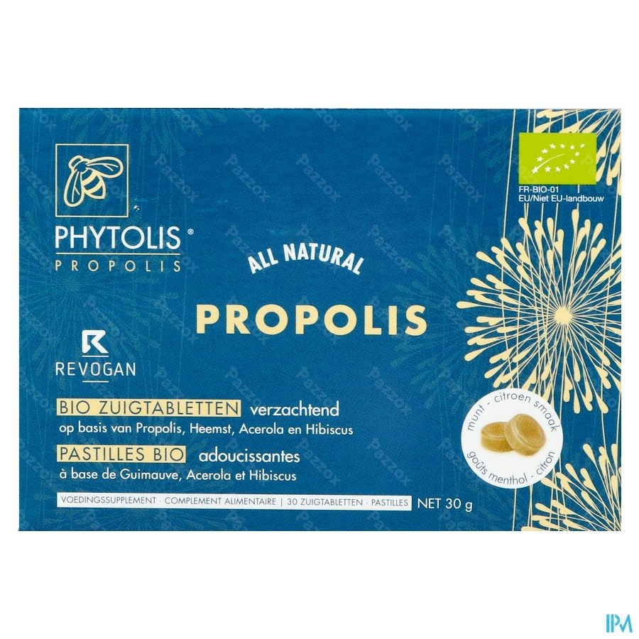 Phytolis Propolis Bio 30 Pastilles