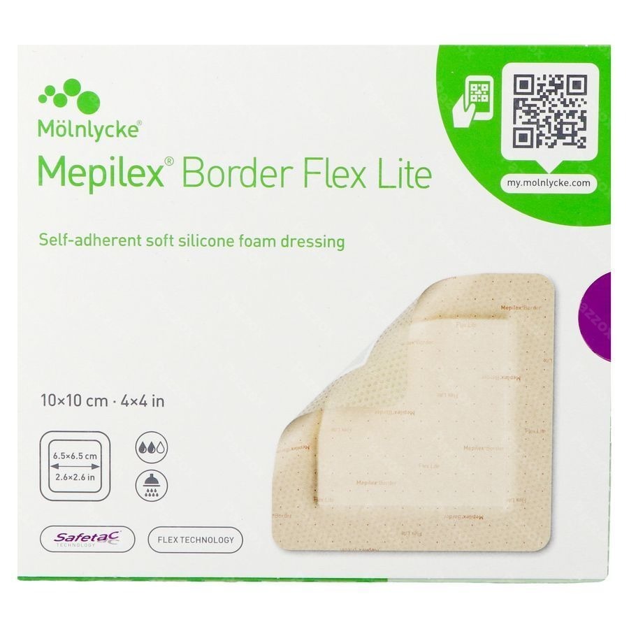 Mepilex Border Flex Lite 10cmx10cm 5 581300