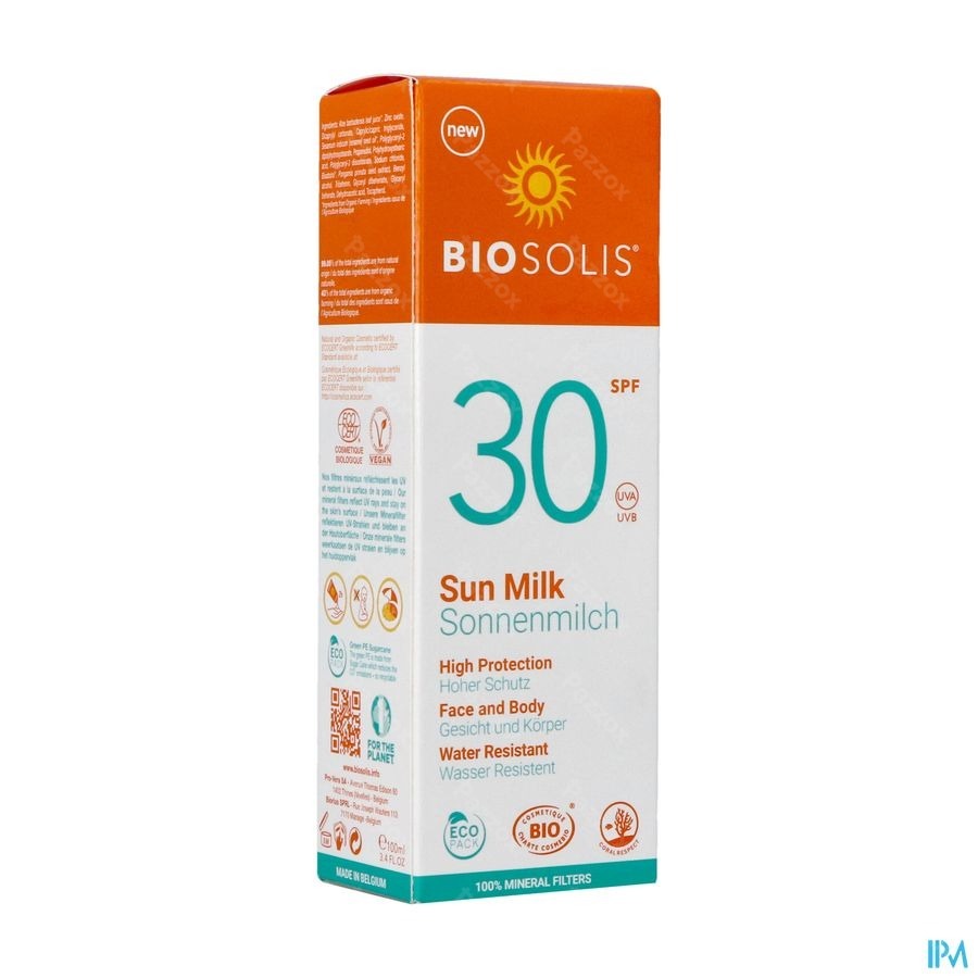 Biosolis Lait Solaire SPF30 100ml