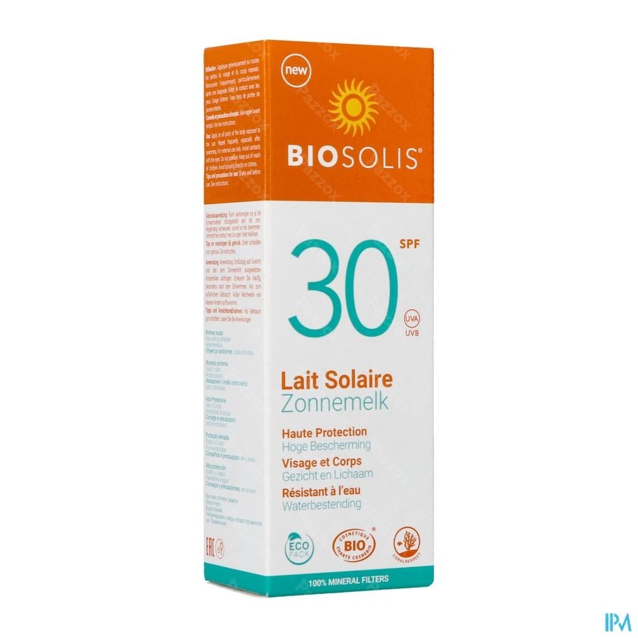 Biosolis Lait Solaire SPF30 100ml