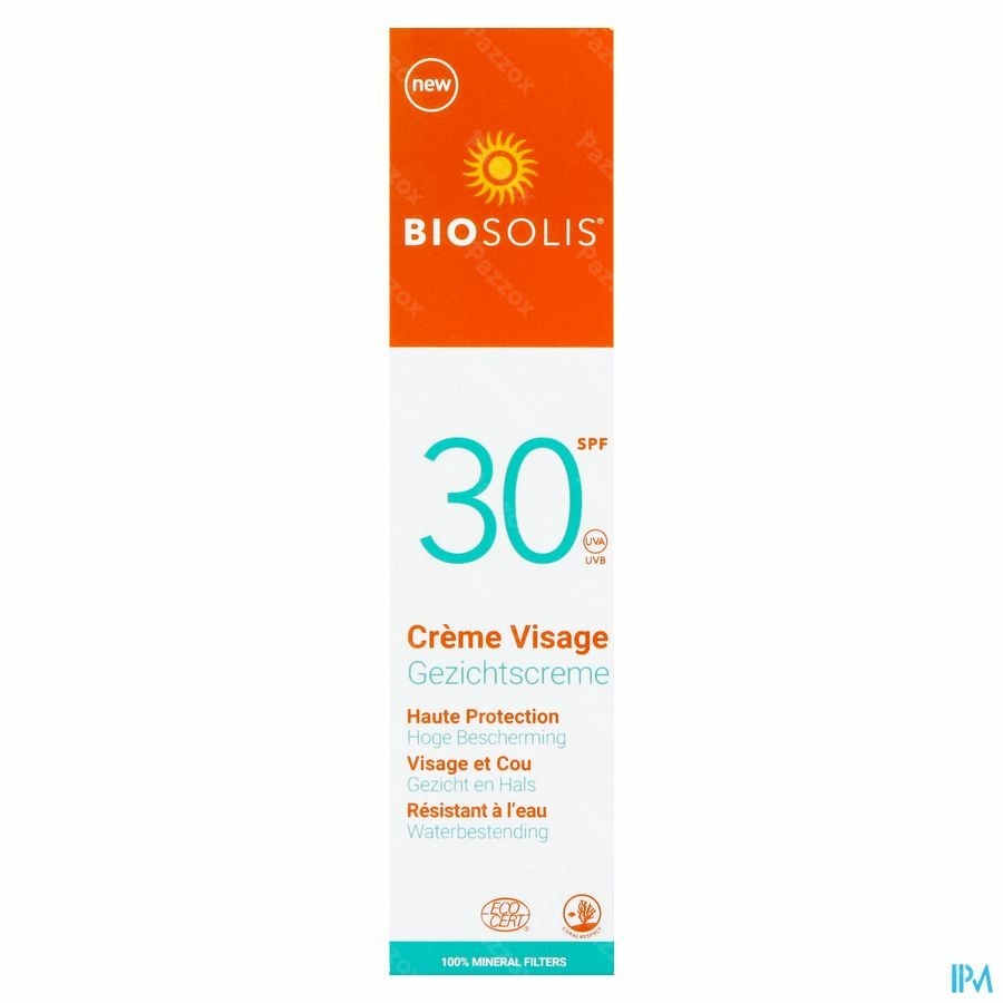 Biosolis Creme Visage Ip30 50ml