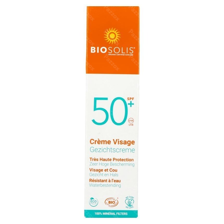 Biosolis Crème Visage SPF50+ 50ml