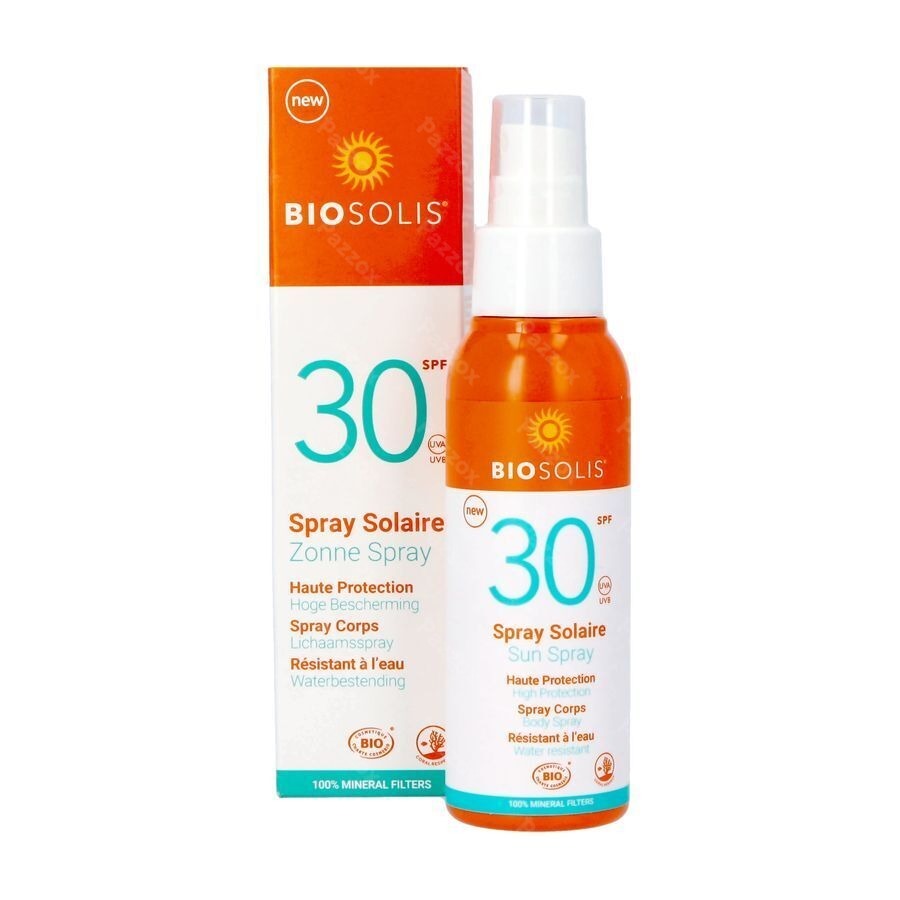 Biosolis Spray Solaire Ip30 100ml Nf
