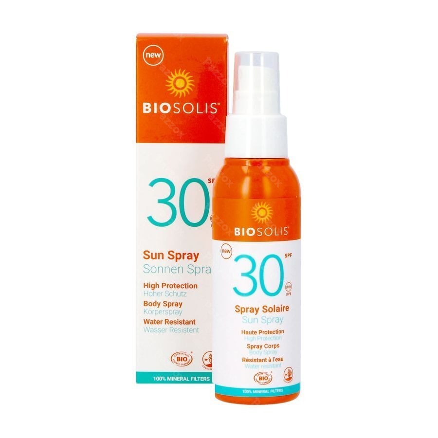 Biosolis Spray Solaire Ip30 100ml Nf