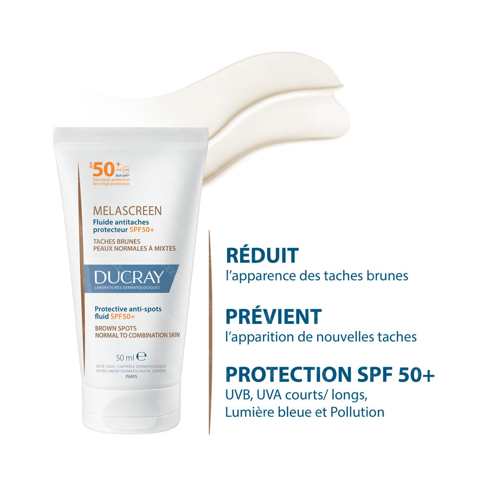 Ducray Melascreen Fluide Anti-Taches SPF50+ 50ml