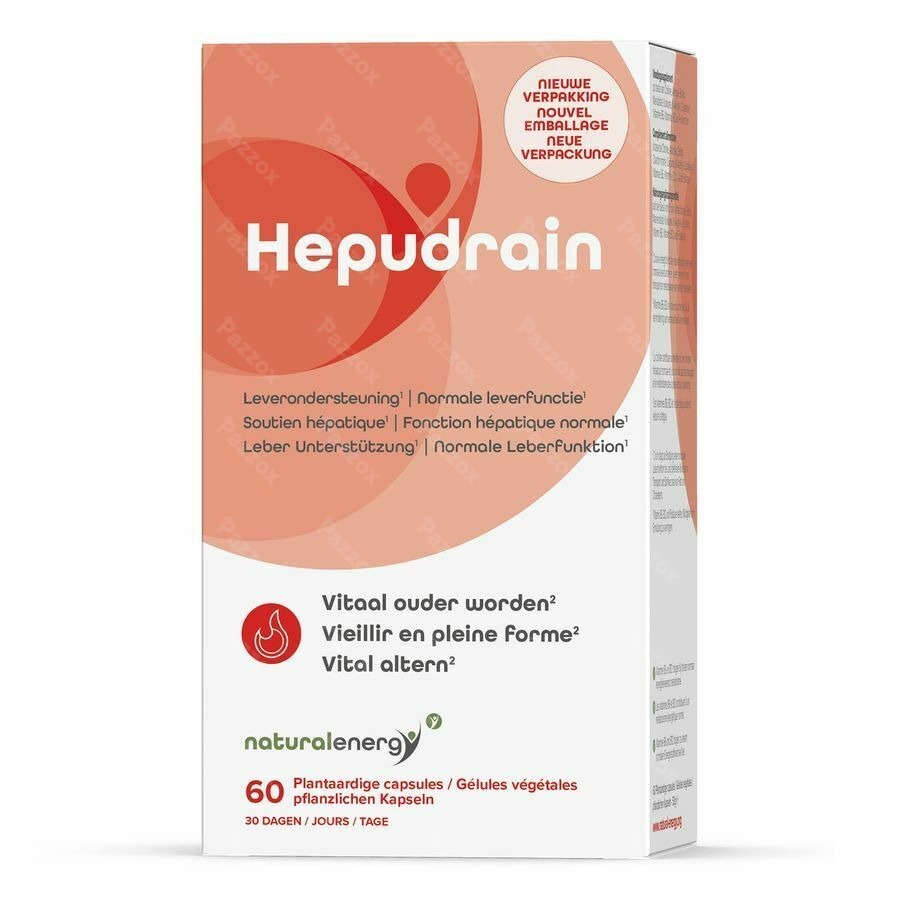 Natural Energy Hepudrain Caps 60