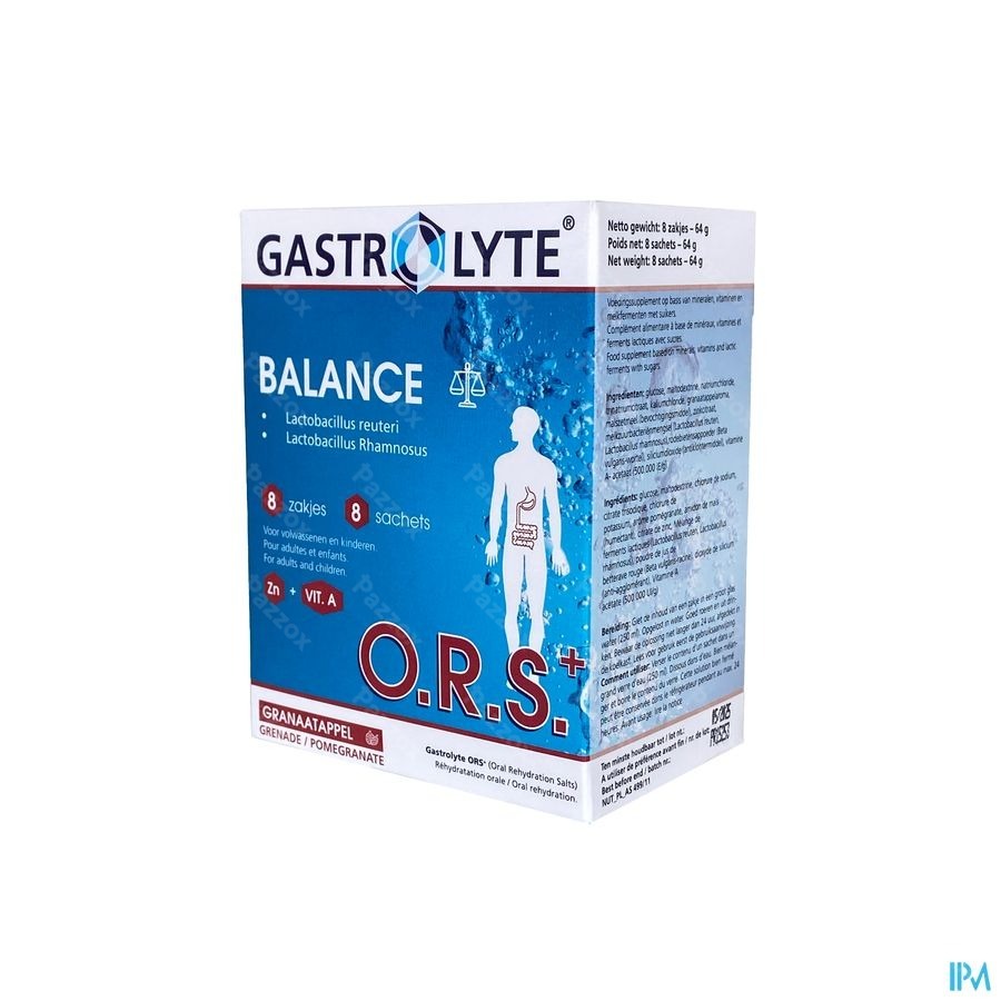 Gastrolyte Balance 8 Sachets