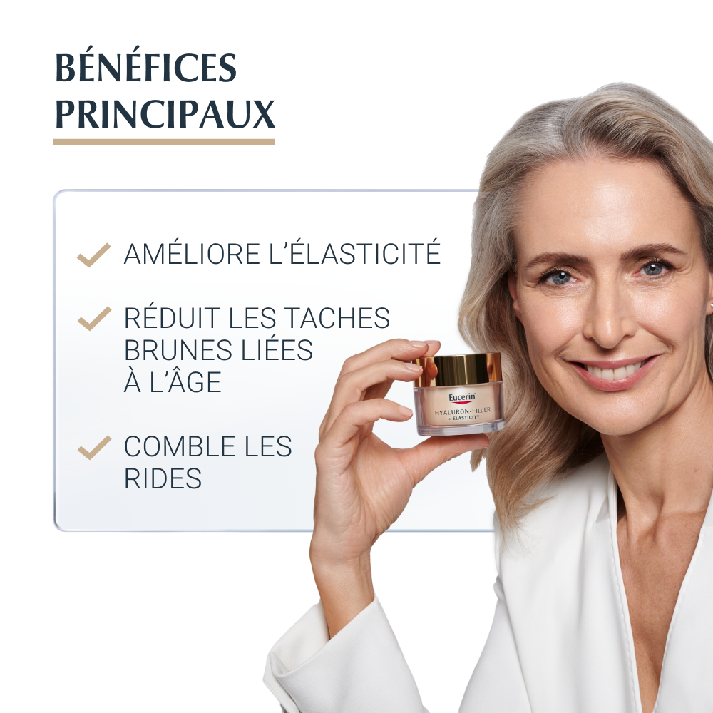 Eucerin Hyaluron-FiIller + Elasticity Soin Jour SPF15 50ml