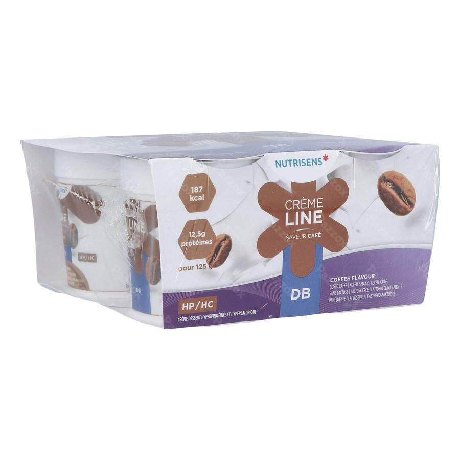 NUTRISENS CREMELINE HP/HC SL CAFE 4X125