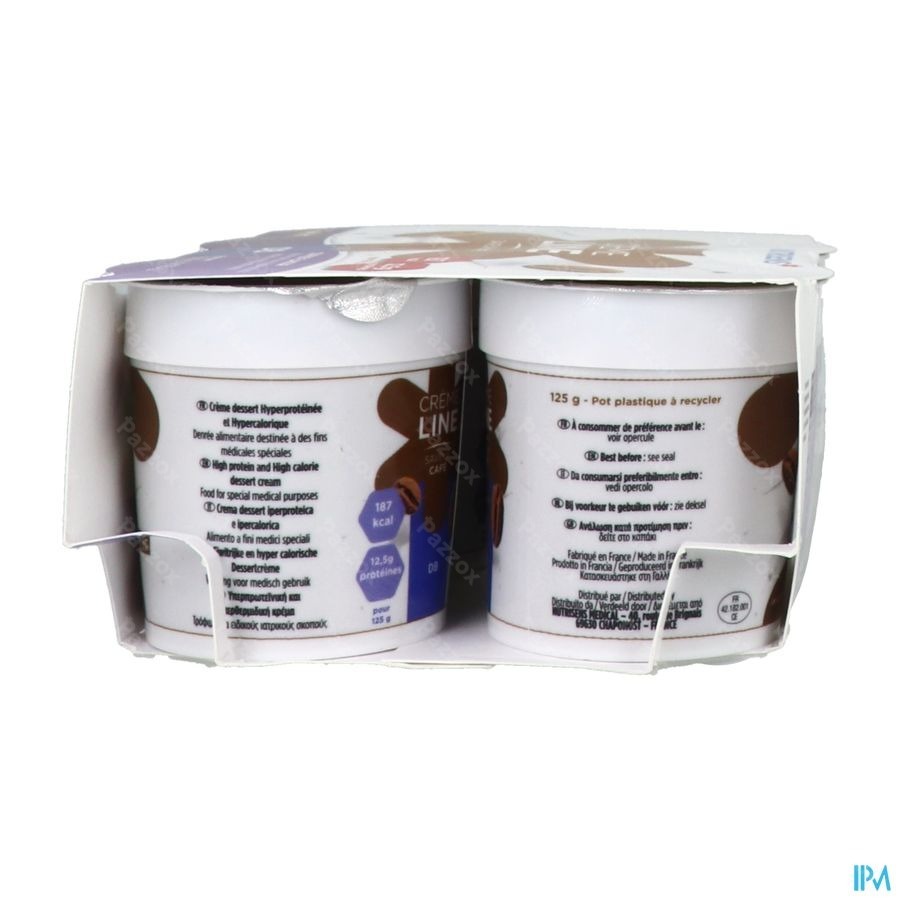 NUTRISENS CREMELINE HP/HC SL CAFE 4X125