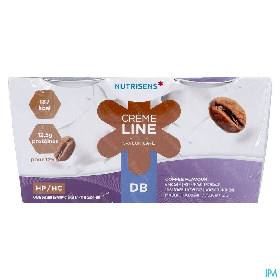 NUTRISENS CREMELINE HP/HC SL CAFE 4X125