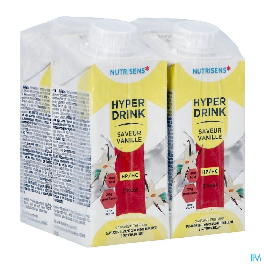 NUTRISENS HYPERDRINK HP/HC 2KCAL VANILLE