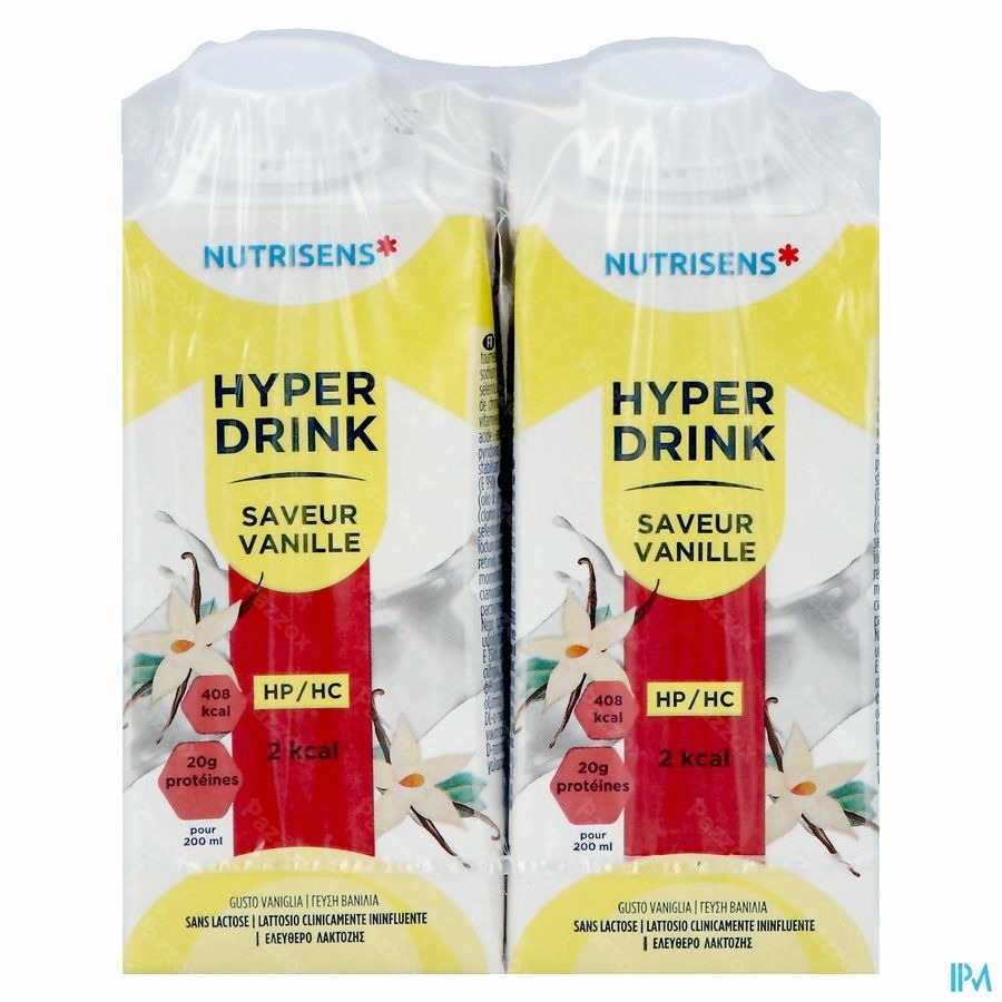 NUTRISENS HYPERDRINK HP/HC 2KCAL VANILLE