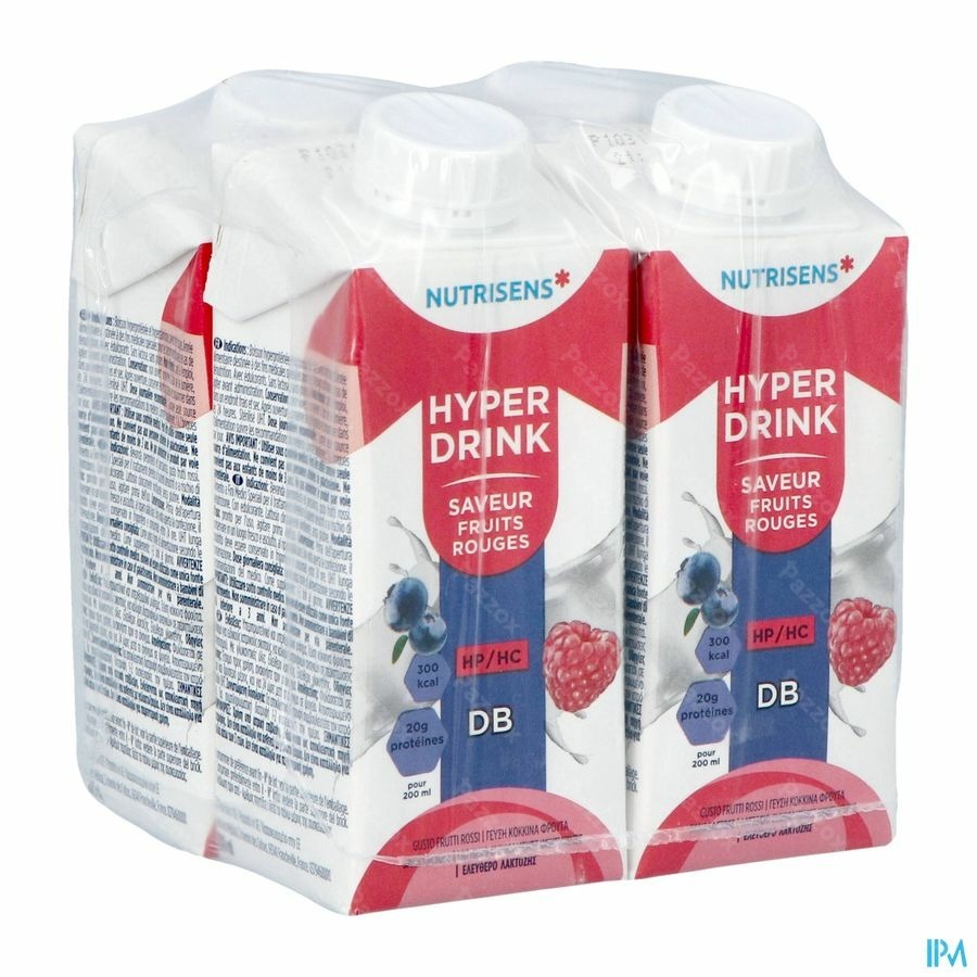 NUTRISENS HYPERDR HP/HC DB SL FR ROUGES