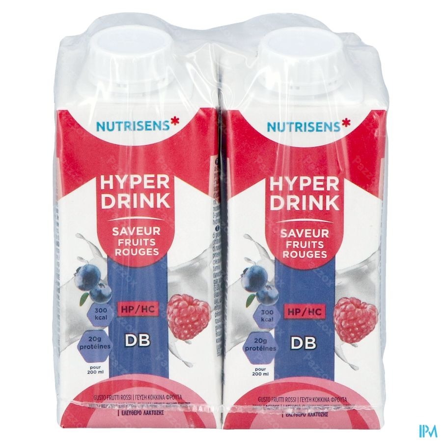 NUTRISENS HYPERDR HP/HC DB SL FR ROUGES