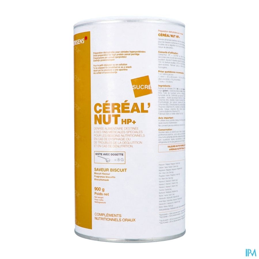 NUTRISENS CEREAL NIT HP+BT BISCUIT 900 G