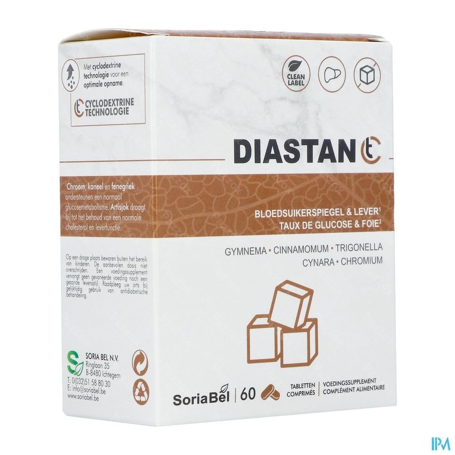 Soria Diastan 60 Comprimés