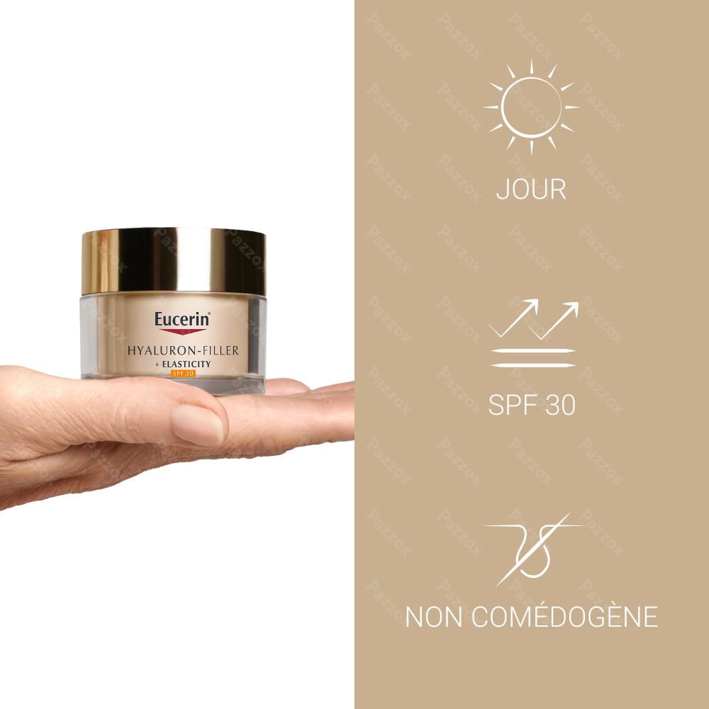 Eucerin Hyaluron-Filler + Elasticity Soin Jour Ip30 50ml