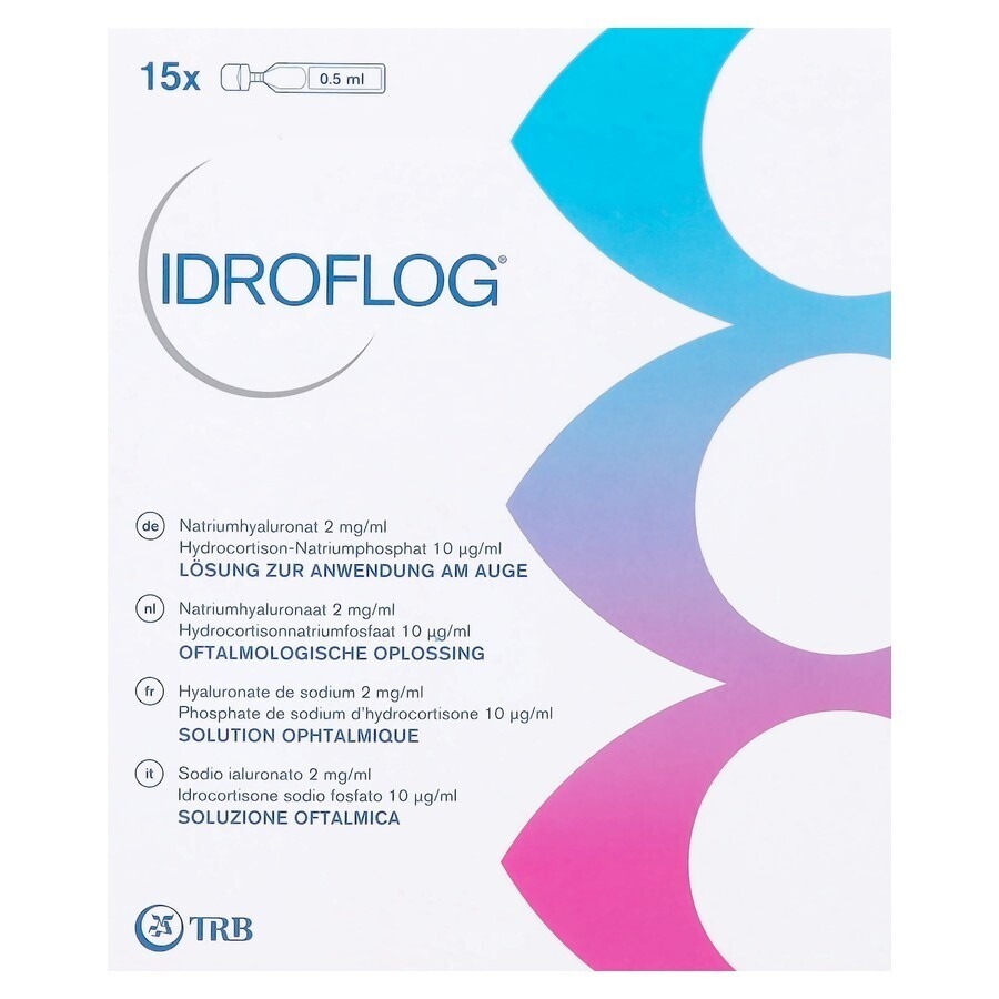 Idroflog Solution Opthalmique Fl 15x0,5ml