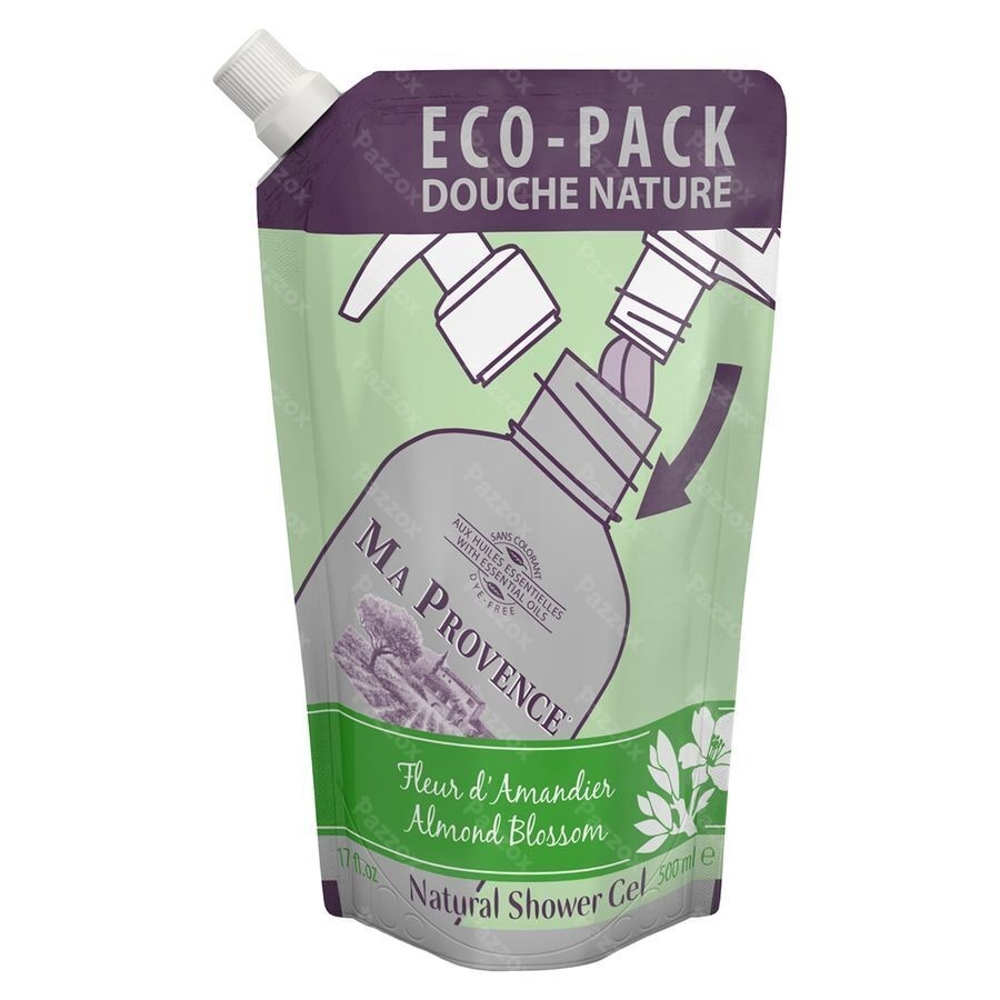 Ma Provence Gel Douche Amande Recharge 500ml