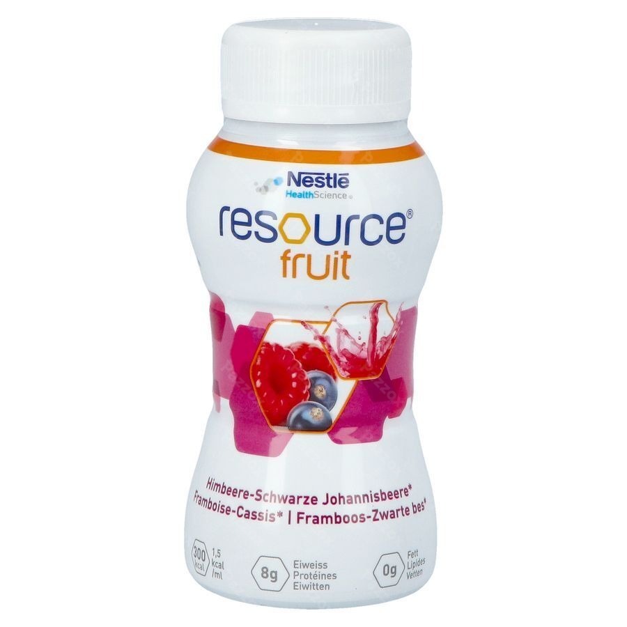 Resource Fruit Framboise Cassis 4x200ml