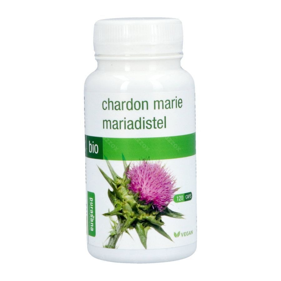 Purasana Vegan Chardon Marie 300mg Bio V-caps 120