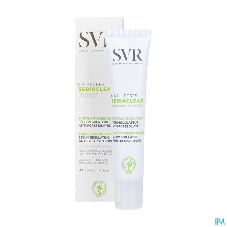 SVR Sebiaclear Crème Matifiante 40ml
