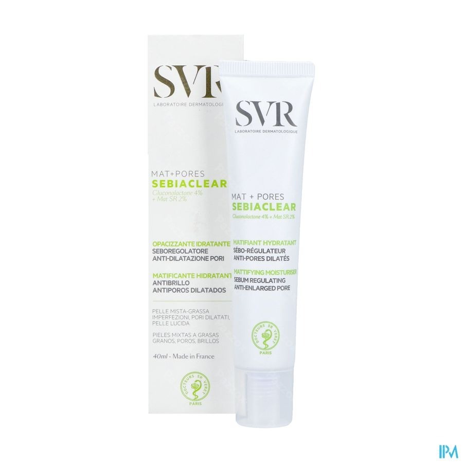 SVR Sebiaclear Crème Matifiante 40ml