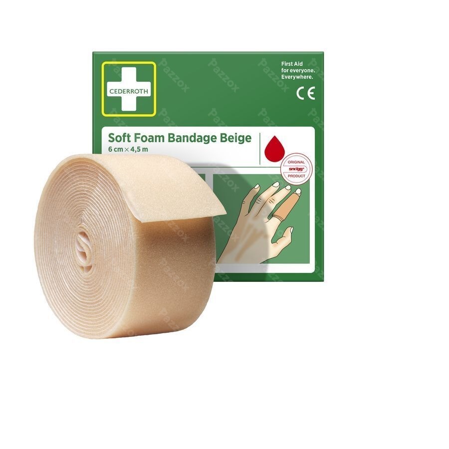 Cederroth Autoadhesive Brun 6cmx4,5m 51011020