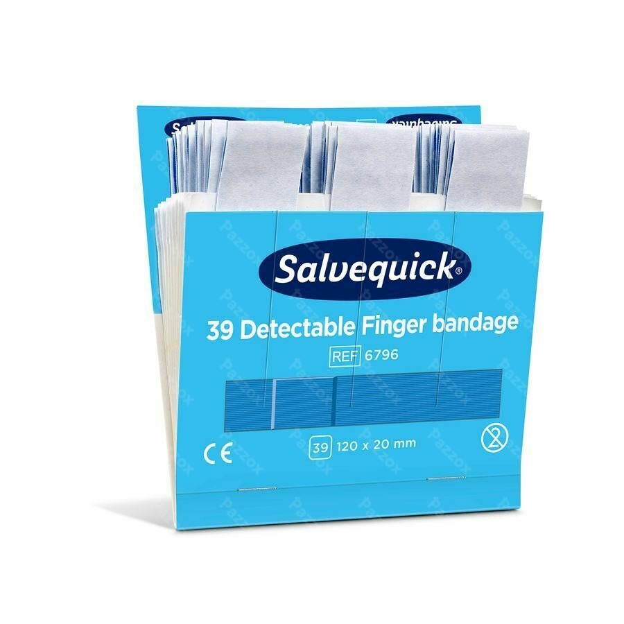 Salvequick Pansement Extra Langue Bleu 6796