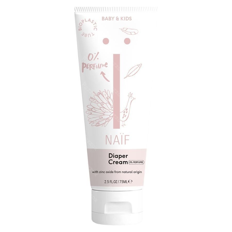 Naif Creme Change Bebe sans parfum 75ml