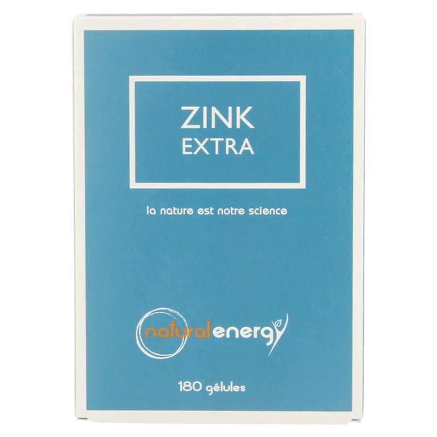 Natural Energy Zinc Extra Caps 180
