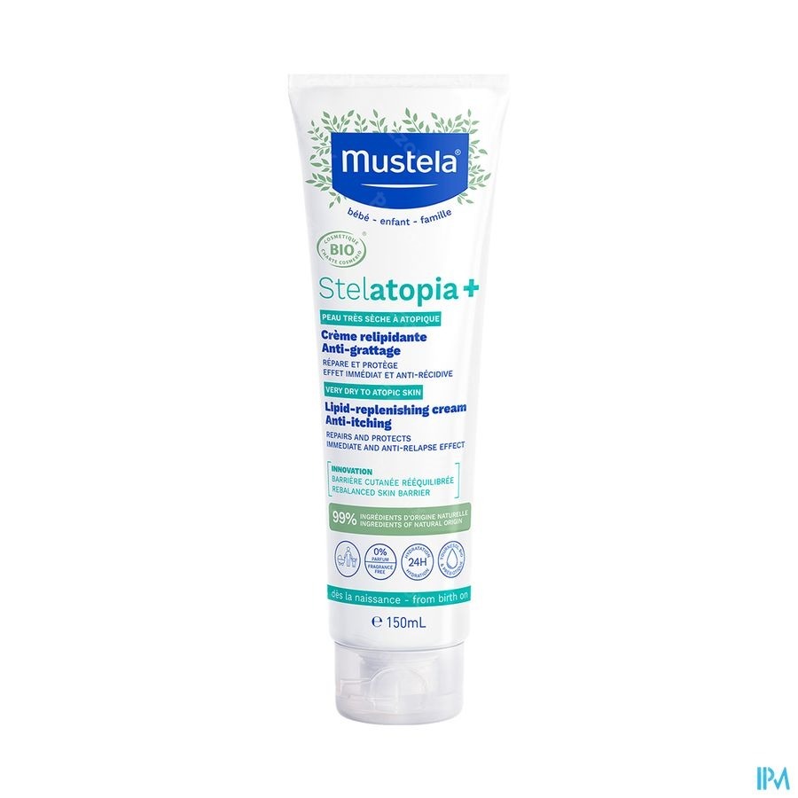 Mustela Stelatopia Crème Relipidante Anti-Grattage 150ml