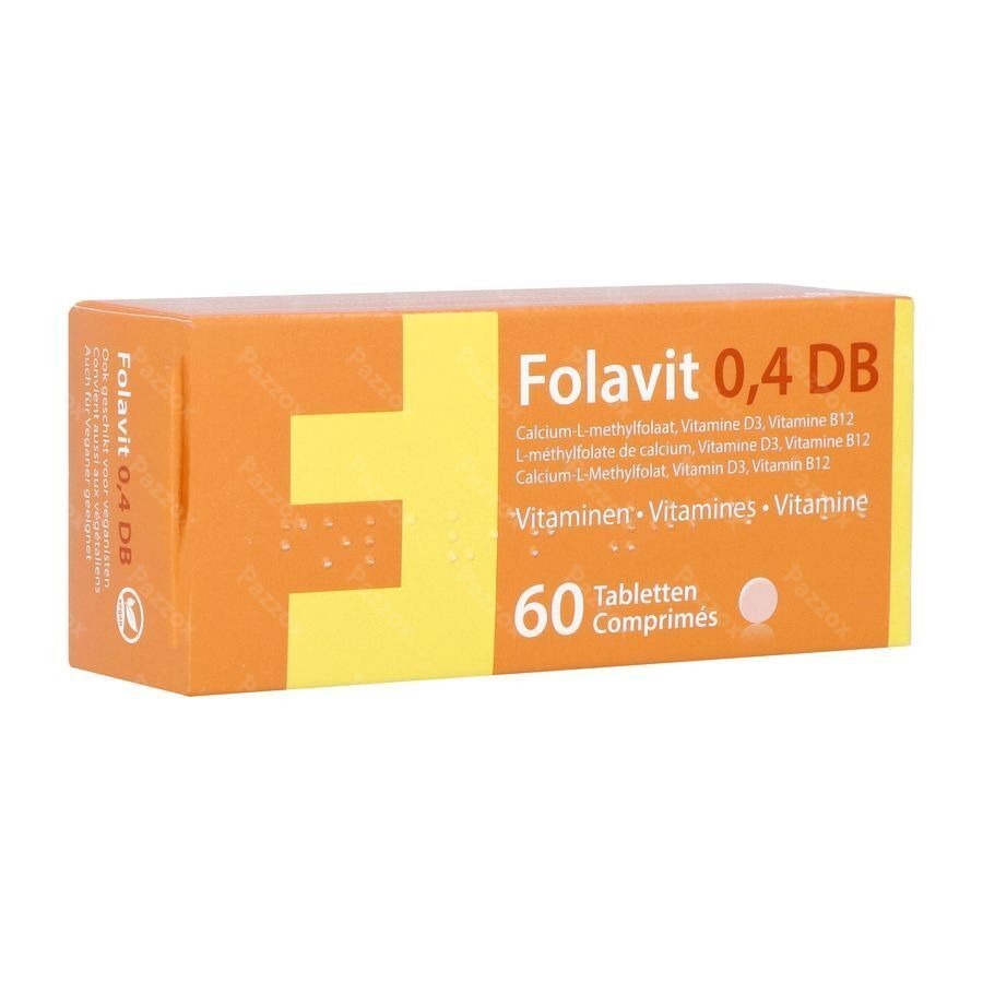 Folavit 0,4mg Db Comp 60