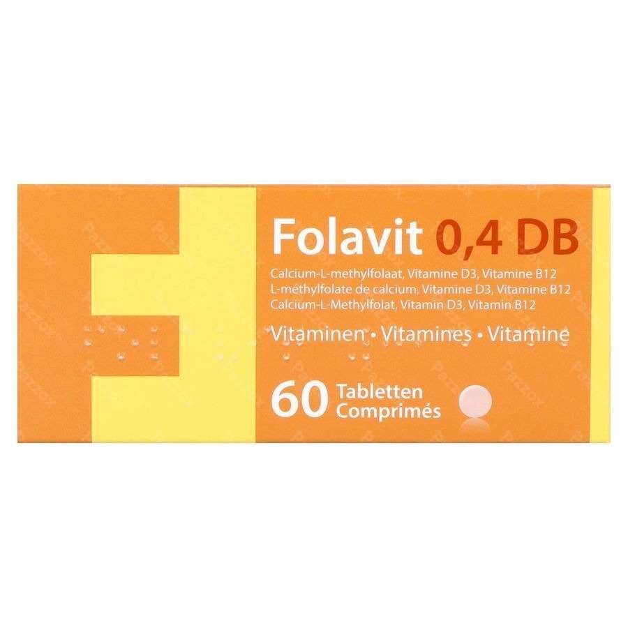 Folavit 0,4mg Db Comp 60