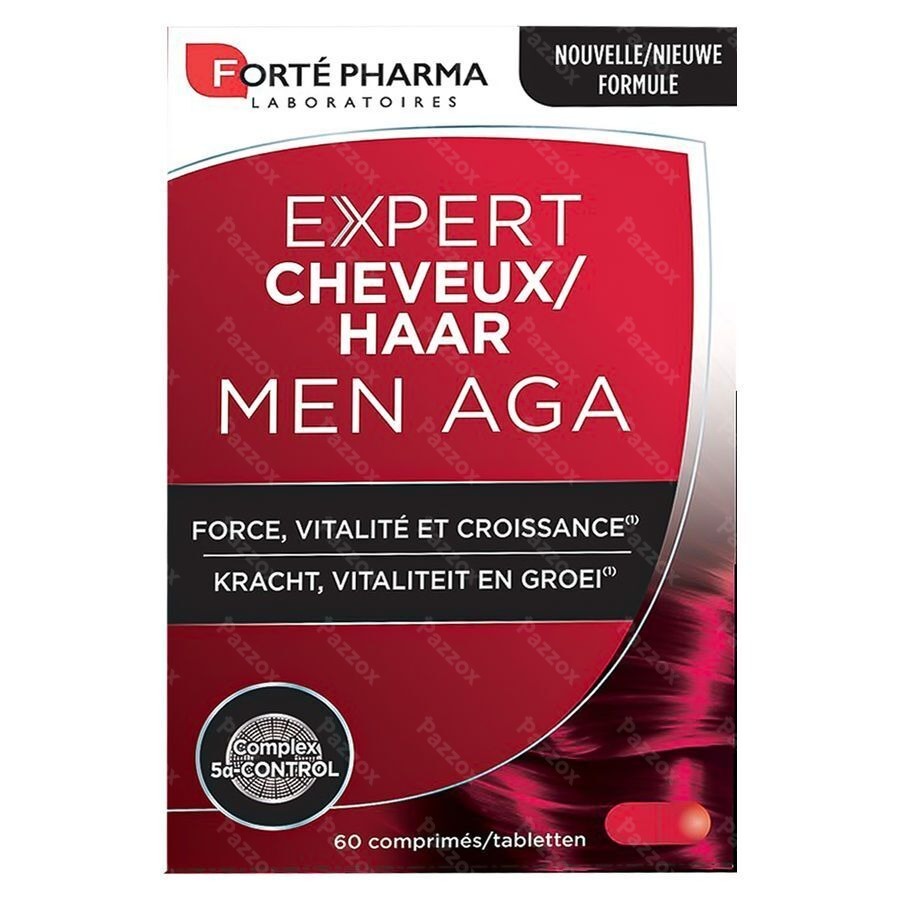 Expert Cheveux Men Aga 60 Comprimés