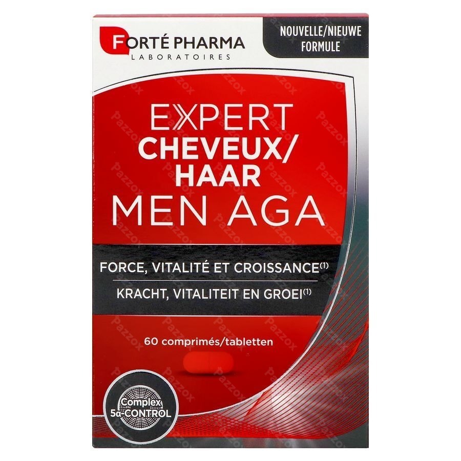 Expert Cheveux Men Aga 60 Comprimés