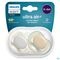 Philips Avent Sucette +0m Air Vert Gris