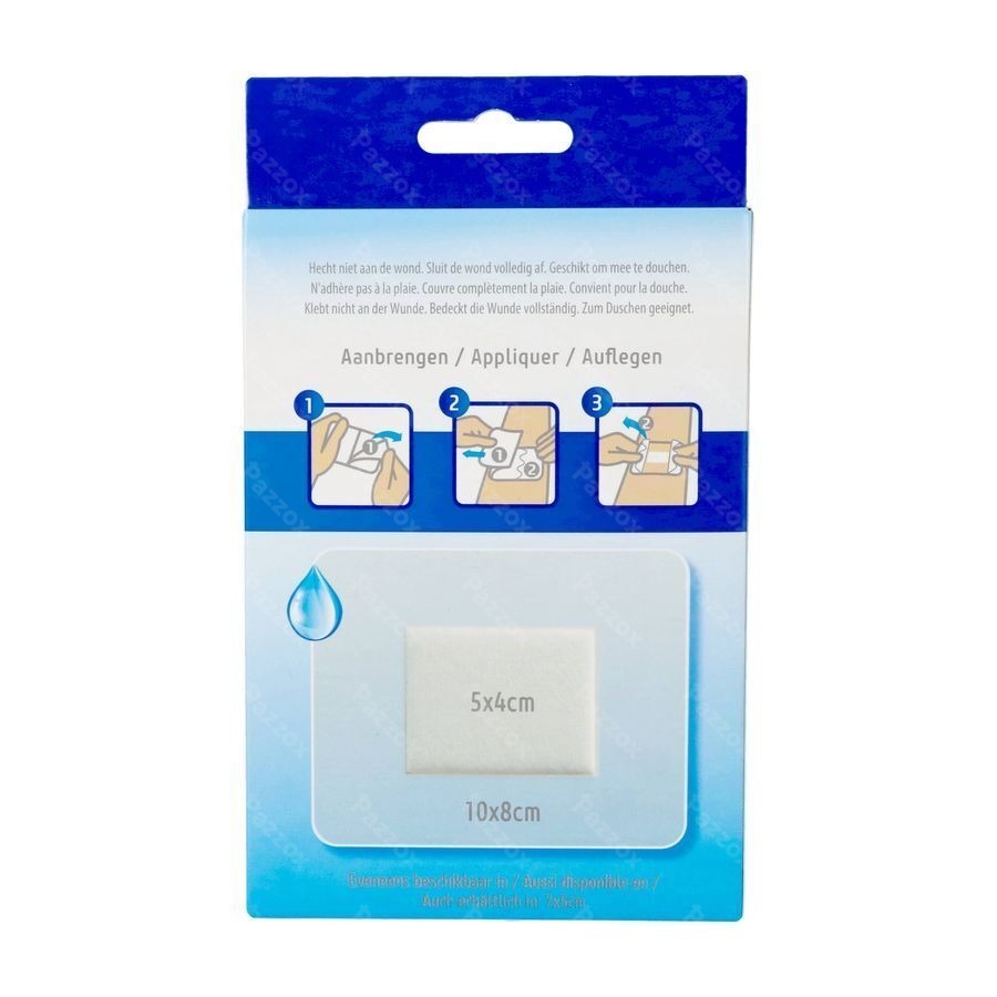 Febelcare Med3 Pans. Adh. Ster. Wtp 8x10cm 5