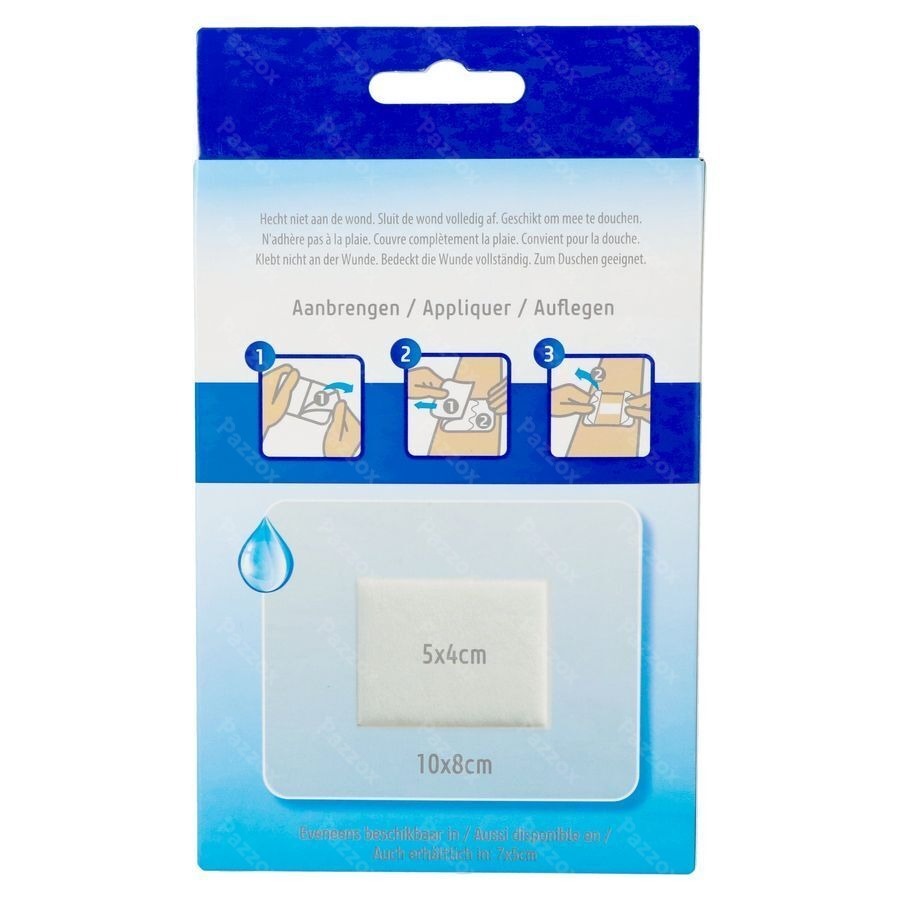 Febelcare Med3 Pans. Adh. Ster. Wtp 8x10cm 5