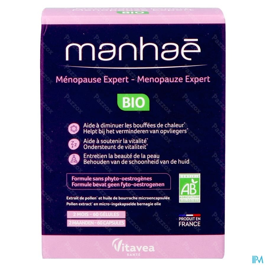 Vitavea Manhae Ménopause Expert Bio 60 Gélules