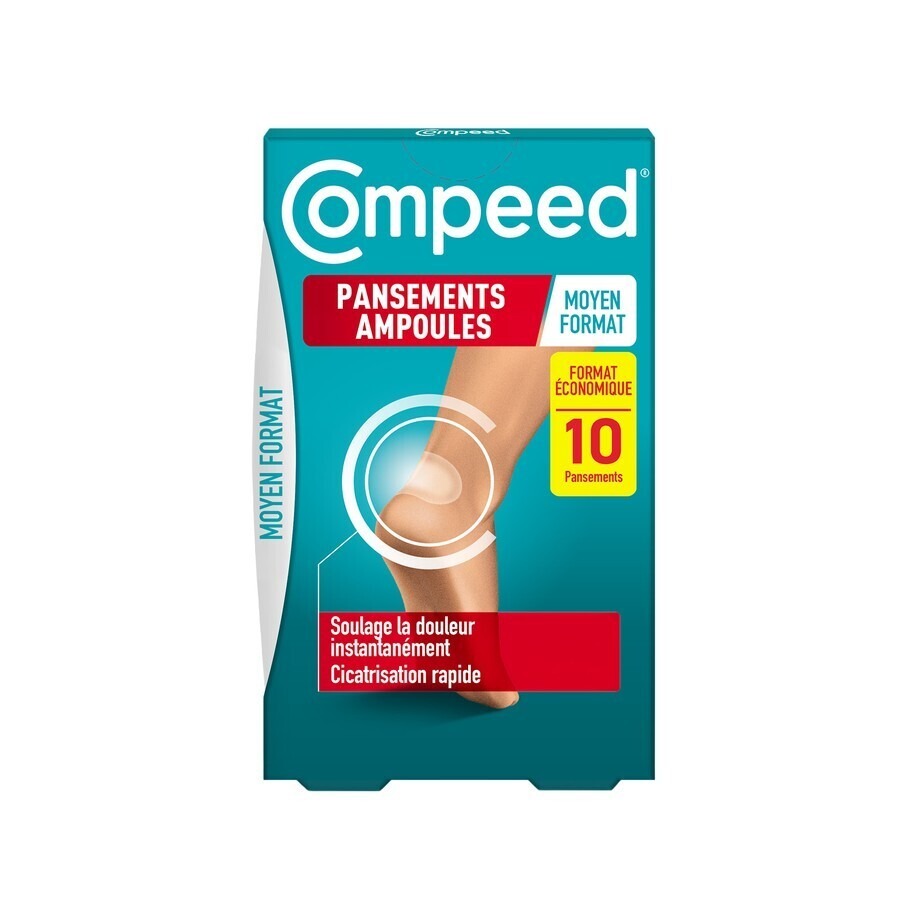 Compeed Pansement Ampoules Moyen Format Econ. 10