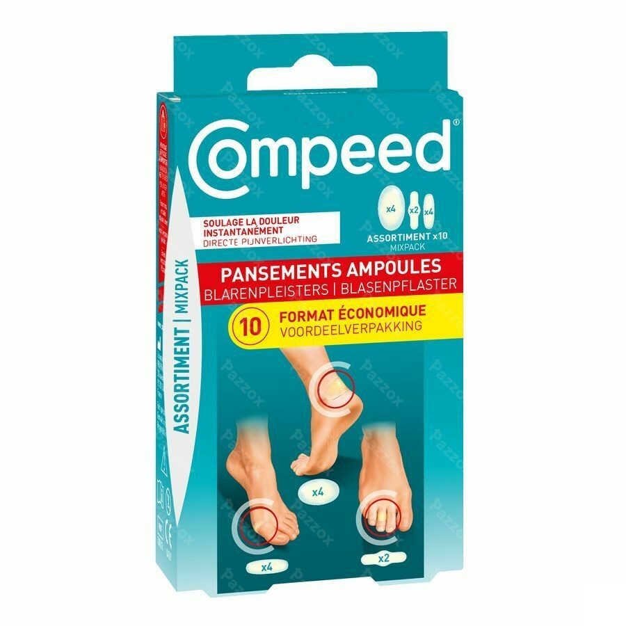 Compeed Pansement Ampoules Format Economique 10