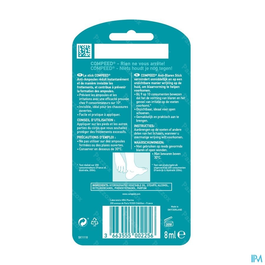 Compeed Anti-ampoules Stick 8ml