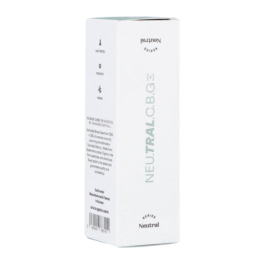 Gano Care Neutral 30% Cbg&cbd Huile 15ml