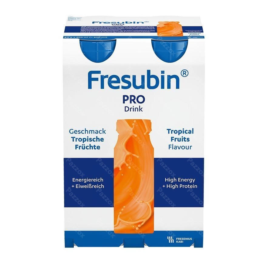 Fresubin Pro Fruits Tropicaux Fl 4x200ml